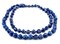 The Bead Chest Cornerless Cube Lapis Lazuli Beads 9-14mm Afghanistan Blue Faceted Gemstone Large Hole 18 Inch Strand